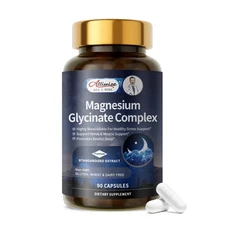 Alliwise Magnesium Glycinate Complex, High Absorption Vegan Magnesium Supplement