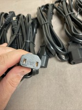 2 prong power cord lot Of 9