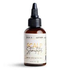 Scalp Stimulator Hair Growth Oil, Cold Pressed Mint and Rosemary Blend