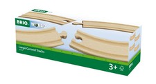 BRIO World - 1/1 Gebogene Gleise (E) | BRIO&reg; | Deutsch | Spiel | In Schachtel