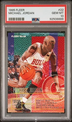 Jordan 1995 Fleer Jordan #22