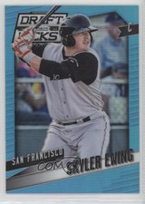 2014 Panini Prizm Perennial Draft Picks Powder Blue 145/199 Skyler Ewing #62 z6b