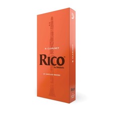 D Addario Woodwinds - Rico Bb Clarinet Reeds - Reeds for Bb Clarinet - Crafted