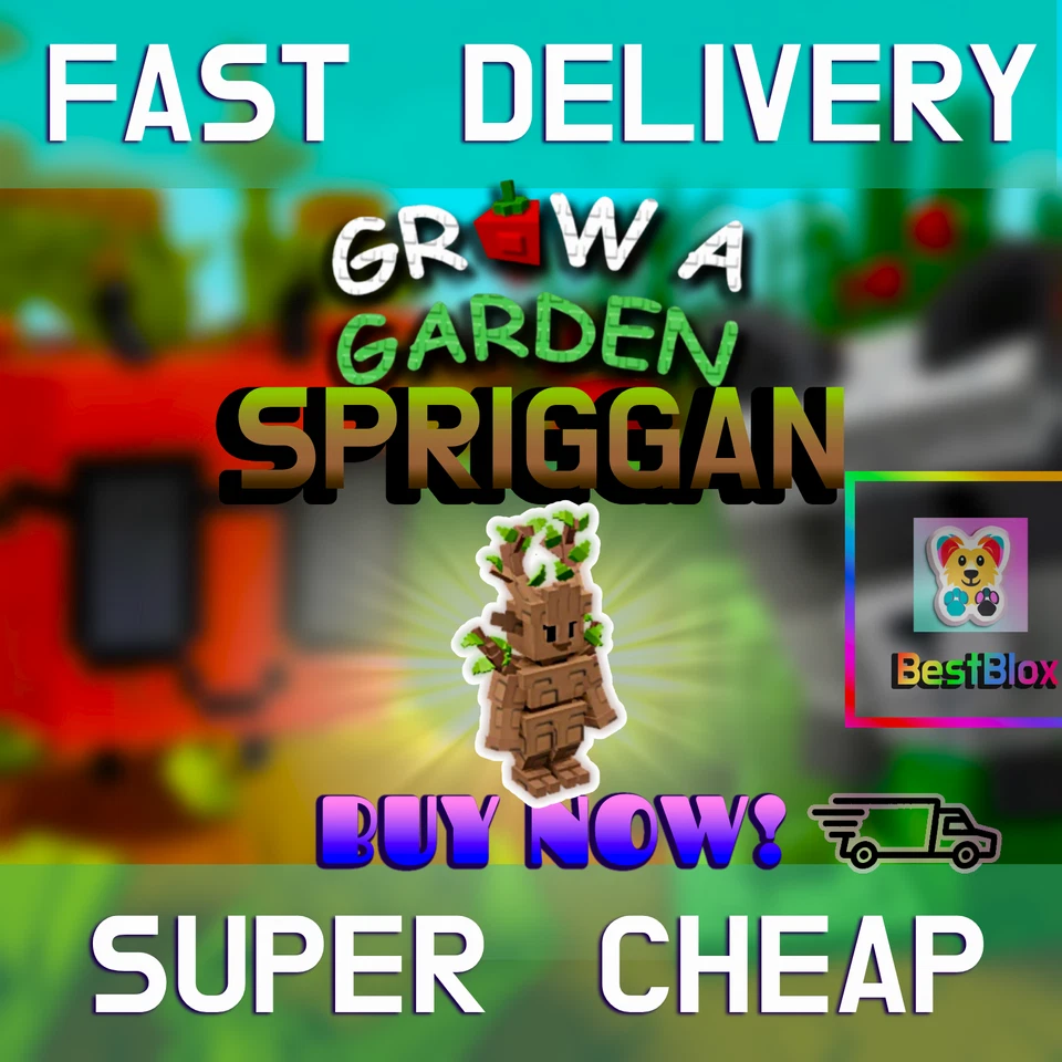 GROW A GARDEN 🧚🍃SPRIGGAN 🎮ROBLOX 🪴Coltivare un giardino | ECONOMICO | VELOCE | AFFIDABILE✅