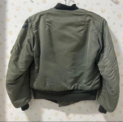 BUZZ RICKSON’S MA-1 M品番　size M Buzz Rickson's MA-1 Flight Jacket Khaki Size M 90's Vintage Suda