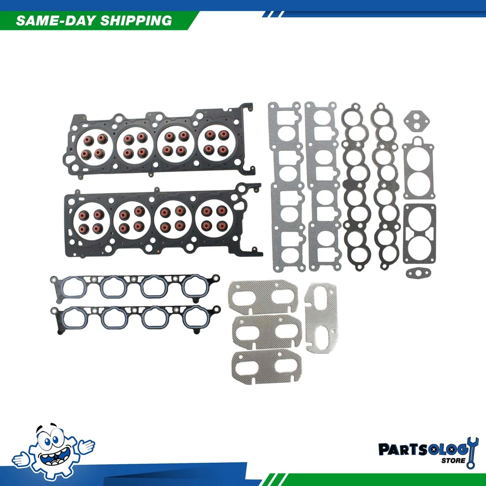 DNJ HGS4143 MLS Cylinder Head Set For 95-02 Lincoln Continental 4.6L DOHC - Image 3 of 3