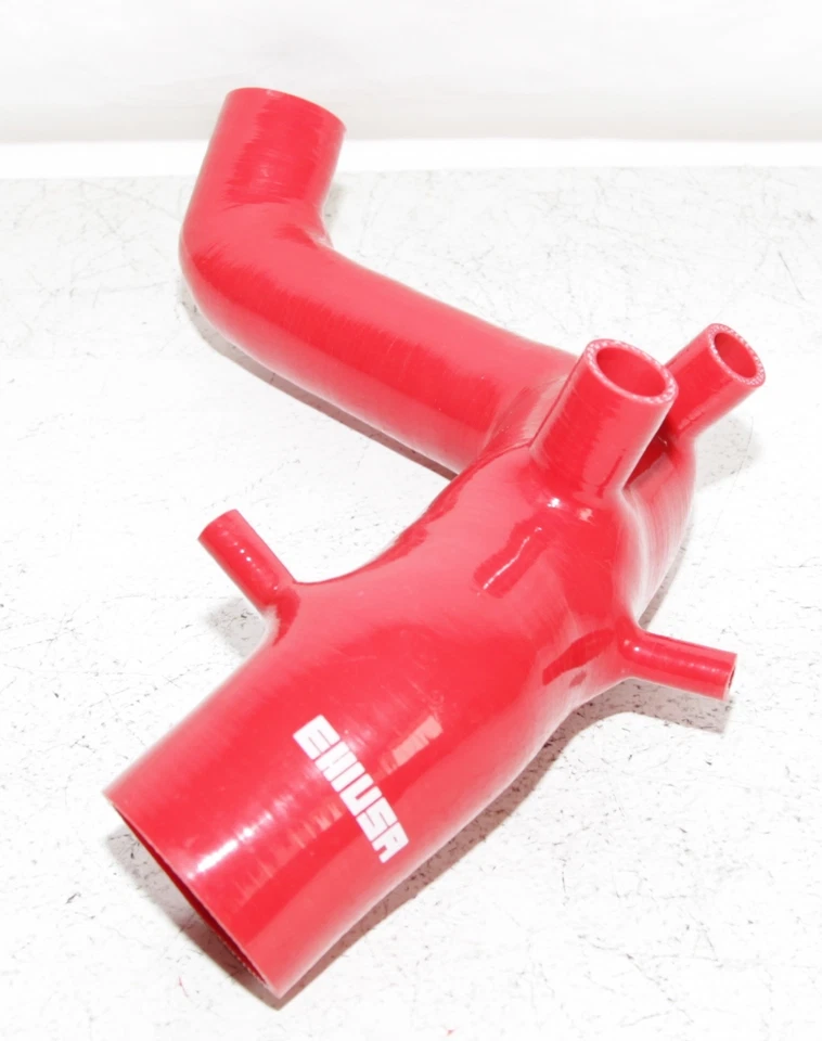 Turbo Entrada Silicona ROJA PARA AUDI TT 01-05 Base Convertible 2D 1.8T  Foto 2 de 4