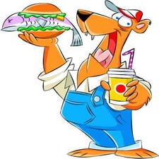 30 Custom Bear With Snack Personalized Address Labels