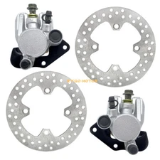 Front Brake Calipers & Disc Rotor for Kawasaki Prairie 360 KVF360 4x4 2003-2013