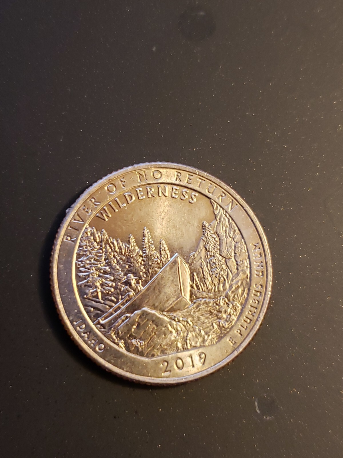2019-D - Frank Church River National Park Quarter circulated XF-AU near mint