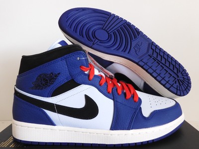 NIKE AIR JORDAN MID SE DEEP ROYAL BLUE-BLACK SZ 12