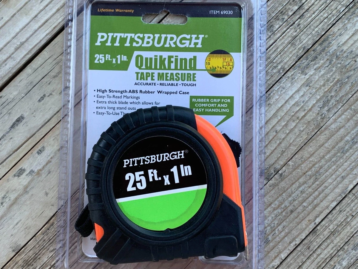 Pittsburgh 25 deals ft tape measure