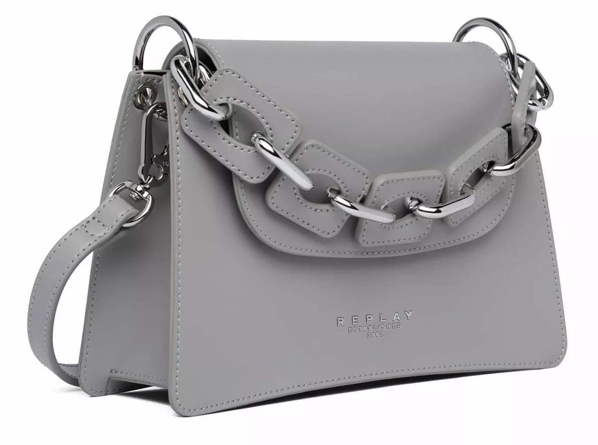 Replay Across body bag - silver/silver-coloured - Zalando.de