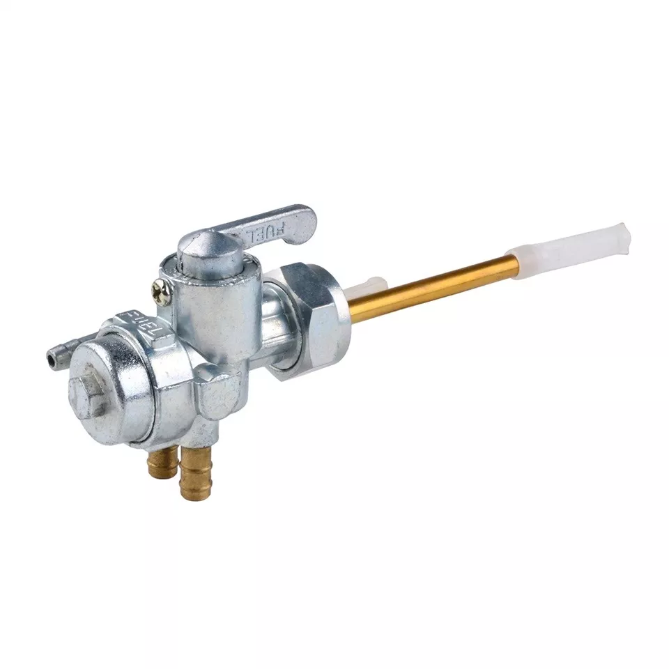 Interruptor de válvula de grifo de tanque de gasolina y combustible Petcock 22 mm para Kawasaki KH400 S3 A 400 Foto 2 de 4