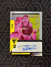 2020-21 Panini Flux Rookie Autograph Influx Devon Dotson Auto RC