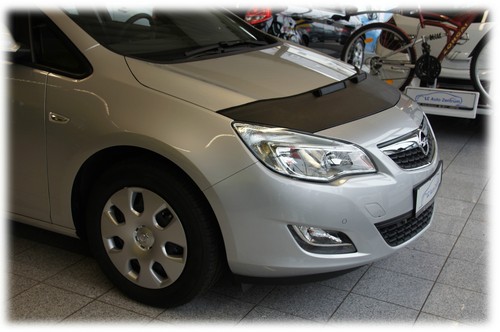 CAR HOOD BONNET BRA fit Opel Astra J 2009-2015 NOSE FRONT END MASK BRA DE CAPOT - Imagen 2 de 3