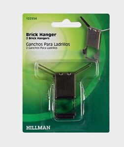 2pk Hillman AnchorWire 1lb Brick Clip Wreath Picture Hanger Lights Decor 122354