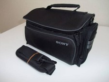 SONY Handycam Camera Soft Carrying Case LCS-U30 Black From Japan