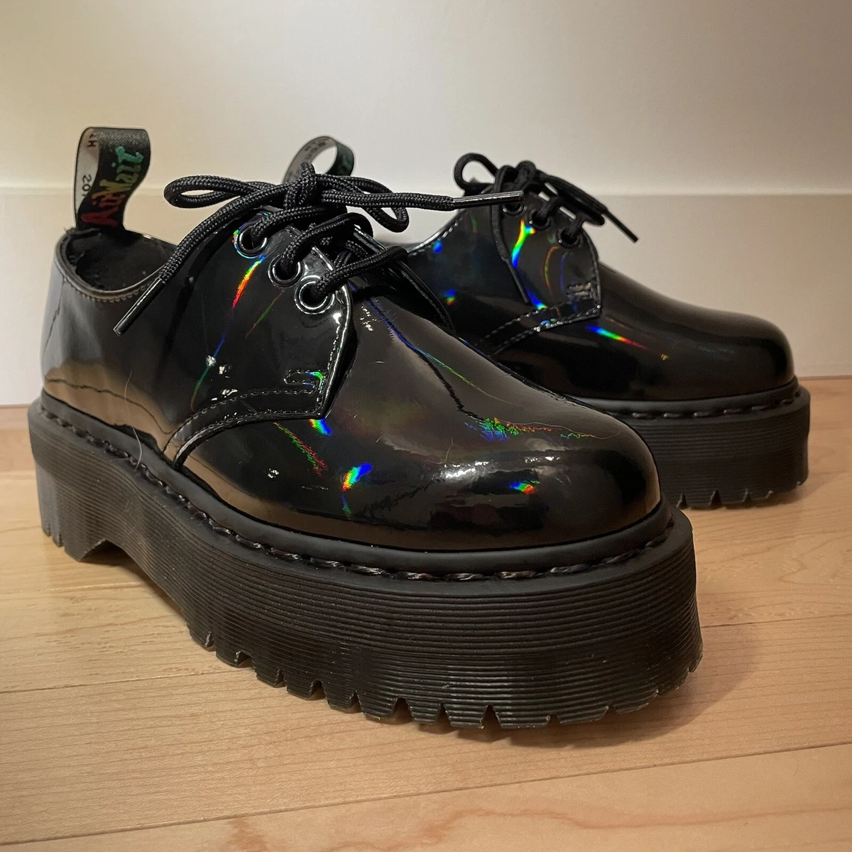 Doc martens rainbow platform new arrivals