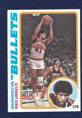 1978-79 TOPPS #7 WES UNSELD PACK FRESH RAZOR SHARP .99 SHIPPING