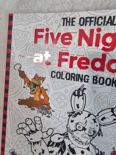 New Official Five Nights At Freddy's Video Game Coloring Book Scholastic 2021 - Picture 4 of 14