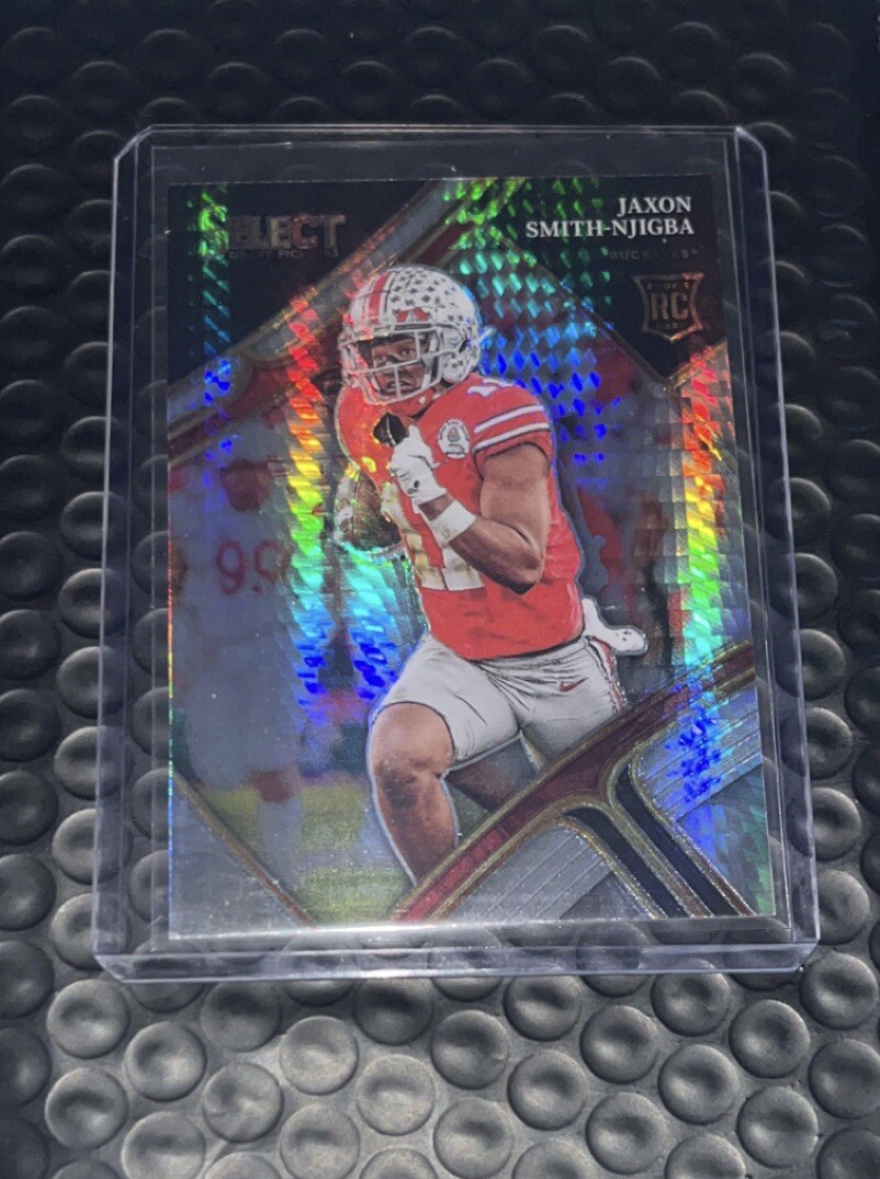 2023 Panini Select Draft Picks Jaxon Smith-Njigba #107 Hyper Prizm RC