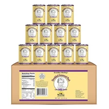 12 Cans - Grandma Werling’s Shredded Seasoned Pork with BBQ Sauce 14.5 Oz Cooked