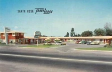 Santa Rosa California Santa Rosa Travelodge Vintage Postcard AA41197