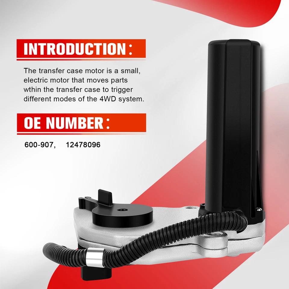 Actuador de motor de caja de transferencia para GMC Sierra 2500 3500 2500HD 2001-2002 Foto 3 de 4