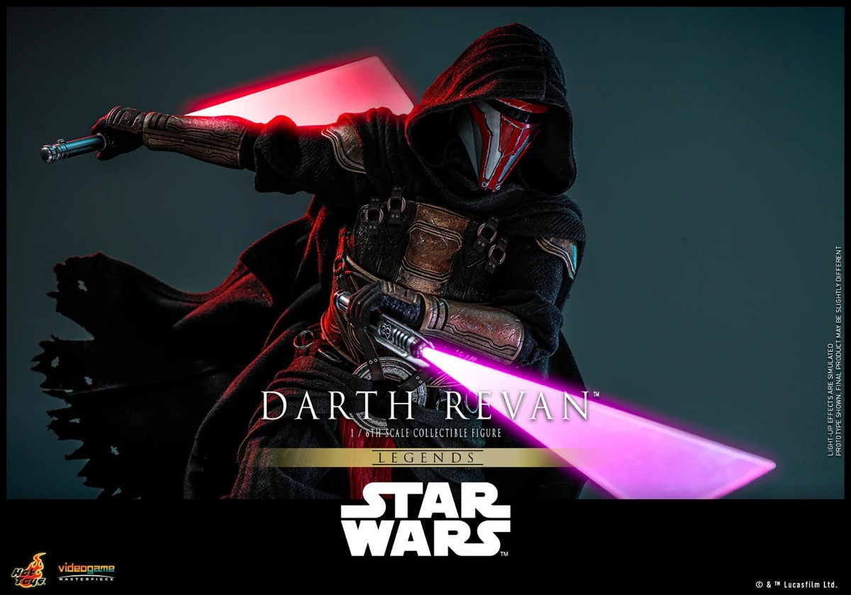 1/6 Star Wars Knights of the Old Republic Darth Revan Figure Hot