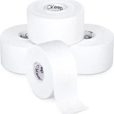 Athletic Tape 4 Pack Sport Tape White Hypoallergenic Surgical Grade Latex Free