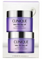 Clinique Take The Day Off Cleansing Balm Makeup Remover Face 8.5oz 250ml 2X NIB