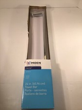 Towel Bar Moen Genta BH3824CH 24" Towel Bar - Chrome New