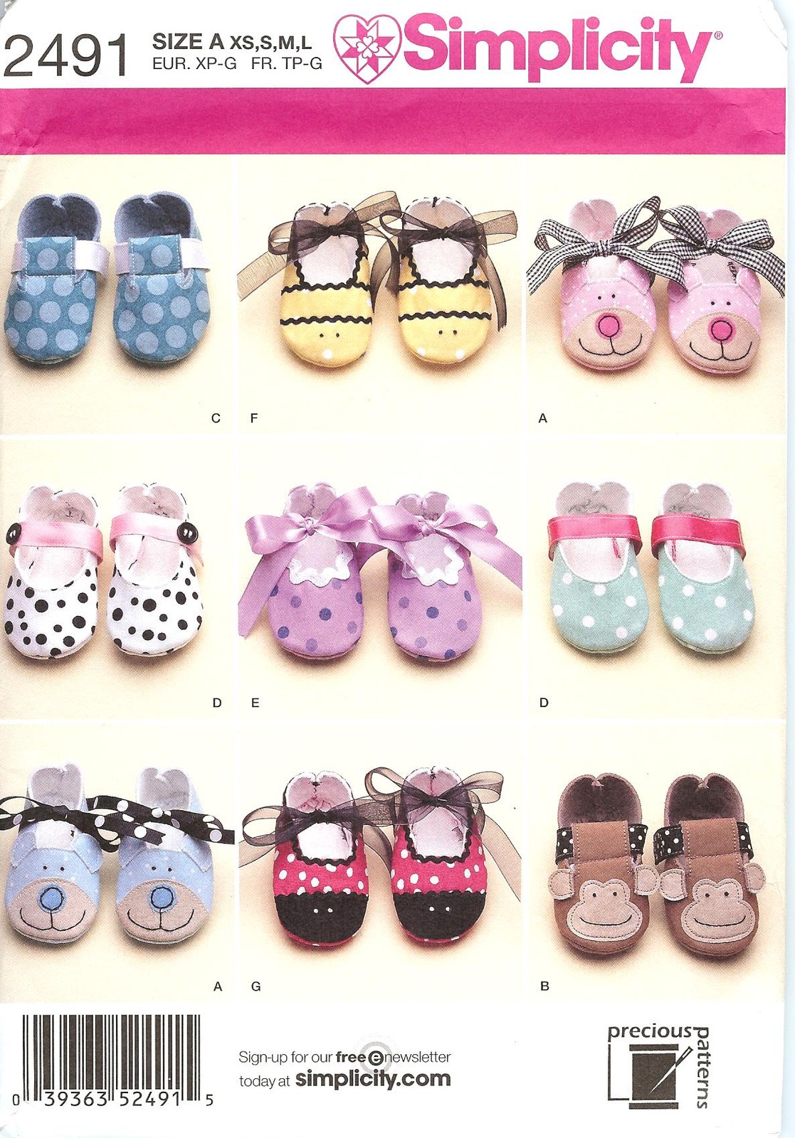 And Booties Pattern - New - You Choose