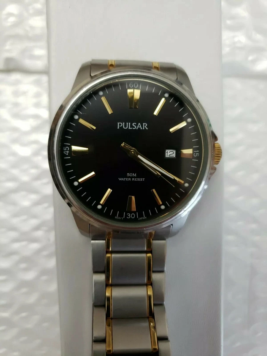 PULSAR 2602763 TWO TONE MENS WATCH eBay