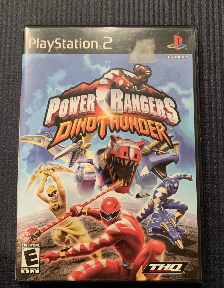 Power Rangers Dino Thunder Video Game PS2