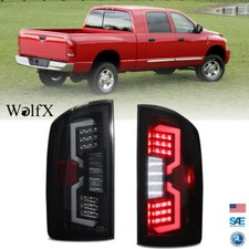Smoke Led Tail Lights For 2002-2006 Dodge Ram 1500 For 2003-2006 Dodge Ram 2500
