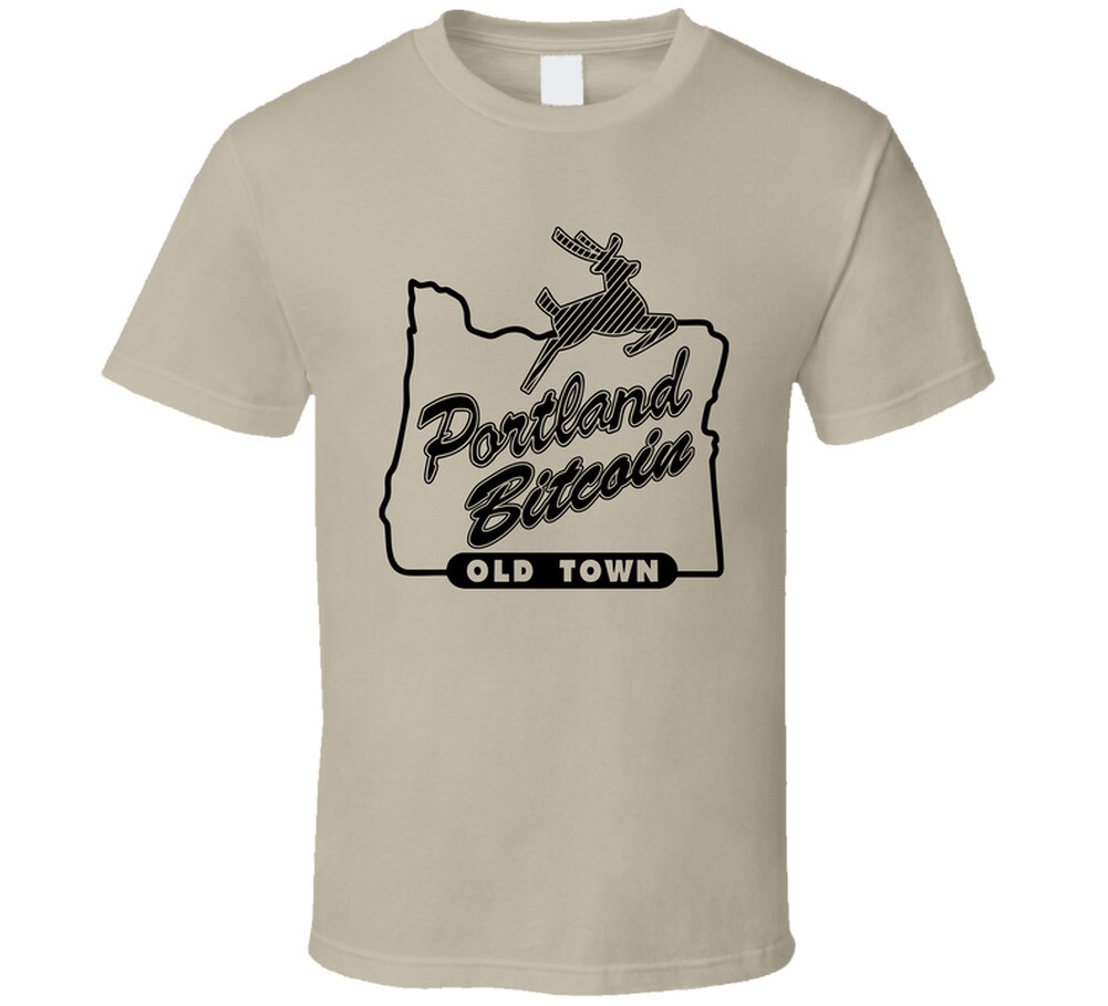 Portland Bitcoin Old Town T Shirt | eBay