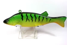 Factory Made PERCH Spearing Decoy Glass Eyes and Rattling Body -EFFECTIVE