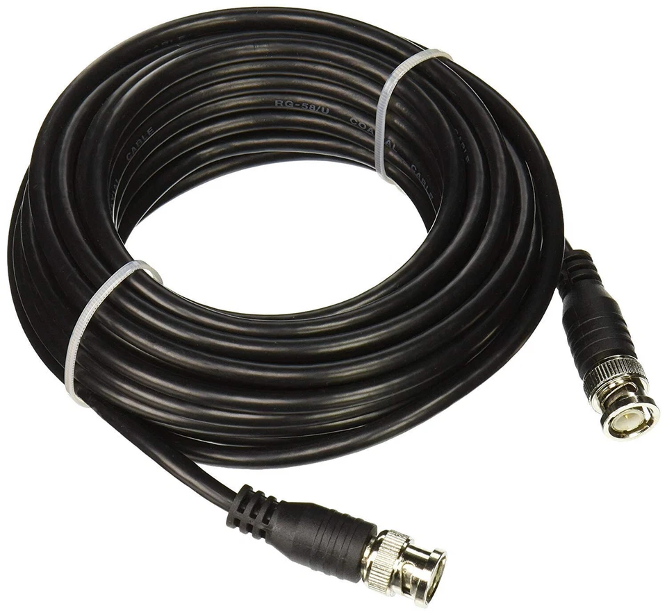 Steren 15ft BNC-BNC RG58 Coaxial Cable - Image 2 of 4