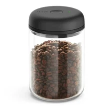 Fellow Electric Atmos E Vacuum Coffee Canister Glass Airtight Storage Tin NEW