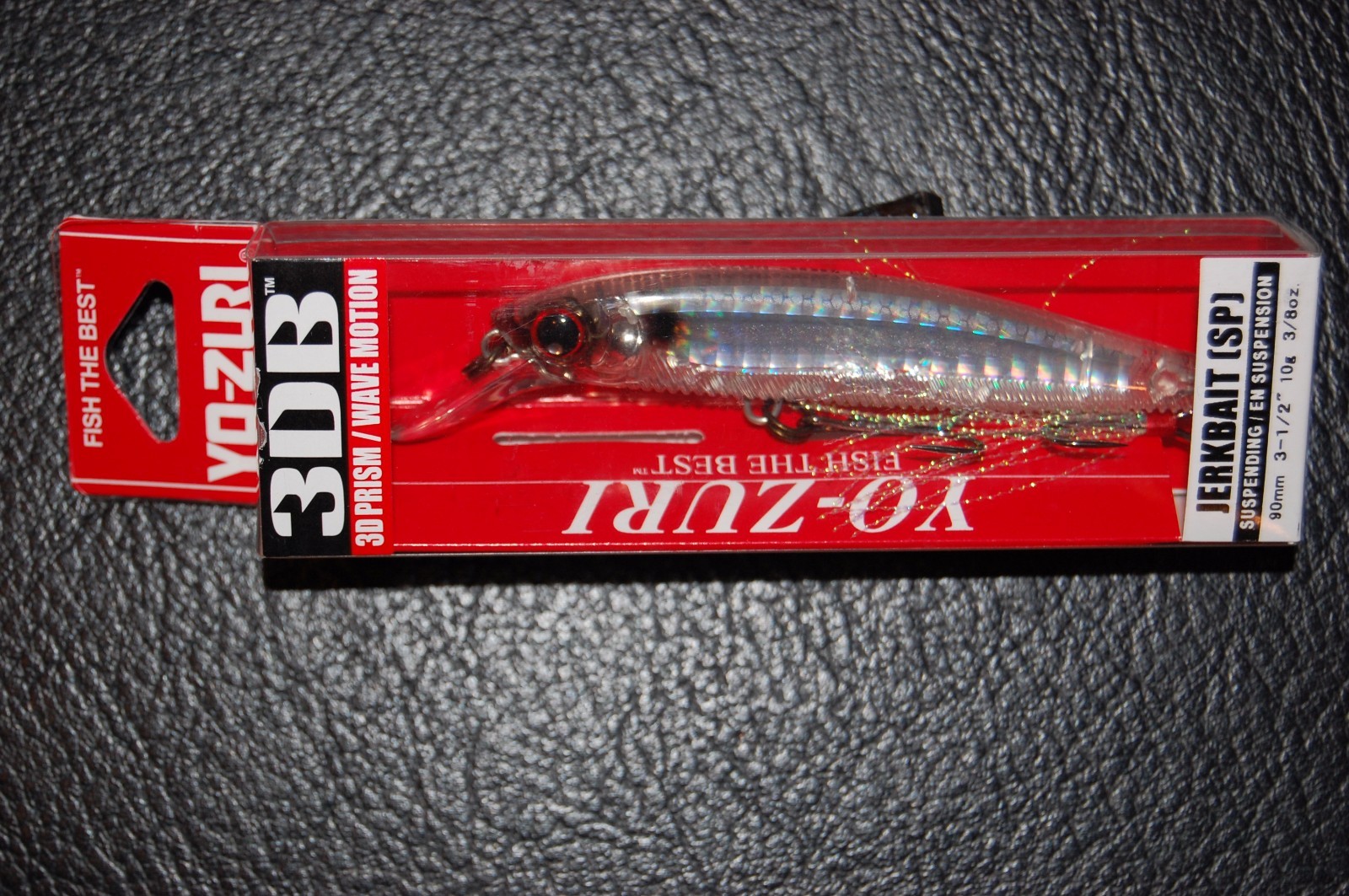 YoZuri R1103PGSH 3DB Jerkbait SP Prism Ghost Shad 90mm 3 1/2" 3/8 oz