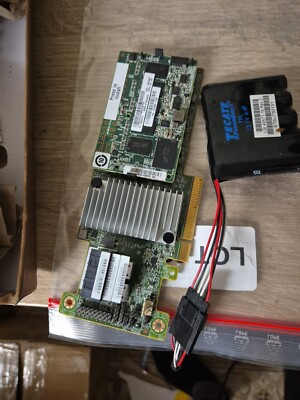 IBM ServeRAID M5210 12Gb RAID Controller 46C9111 FP + SAS Kabel + Cache + BBU