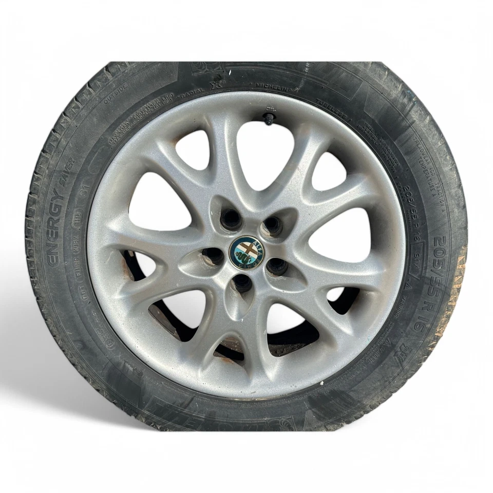 Set 4 Jantes en Alliage 5 Trous De 16 6.5J X 16 H2 205/55R16 pour ALFA ROMEO - Photo 3/4
