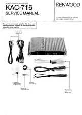 Manuel De Service Pour Kenwood