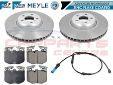FOR BMW iX i20 xDRIVE 40 50 2021- FRONT MEYLE PD BRAKE DISC PAD SET 348mm