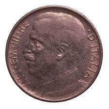 50 centesimi 1920 Leoni - Roma - Vittorio Emanuele III - Regno d'Italia - BB