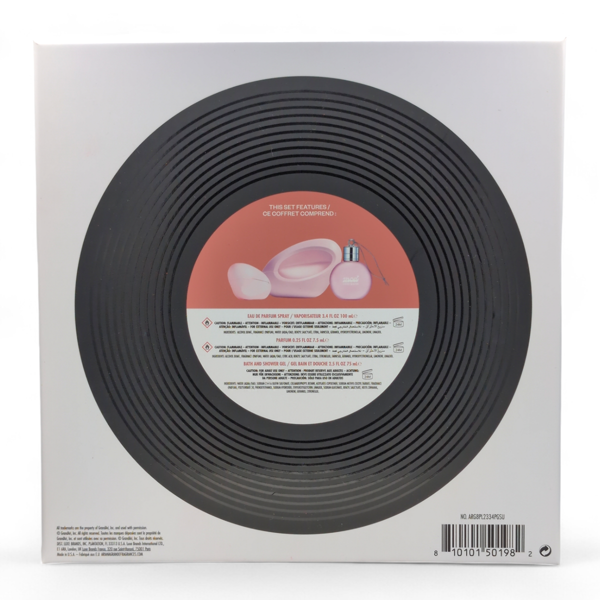 Ariana Grande MOD Blush Limited Edition Vinyl Series 3 Piece Gift