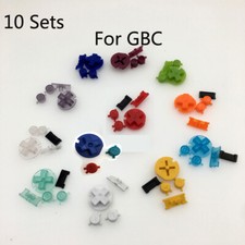 10 Sets A B Buttons D-pad Power Key Full set For Nintendo Game Boy Color GBC