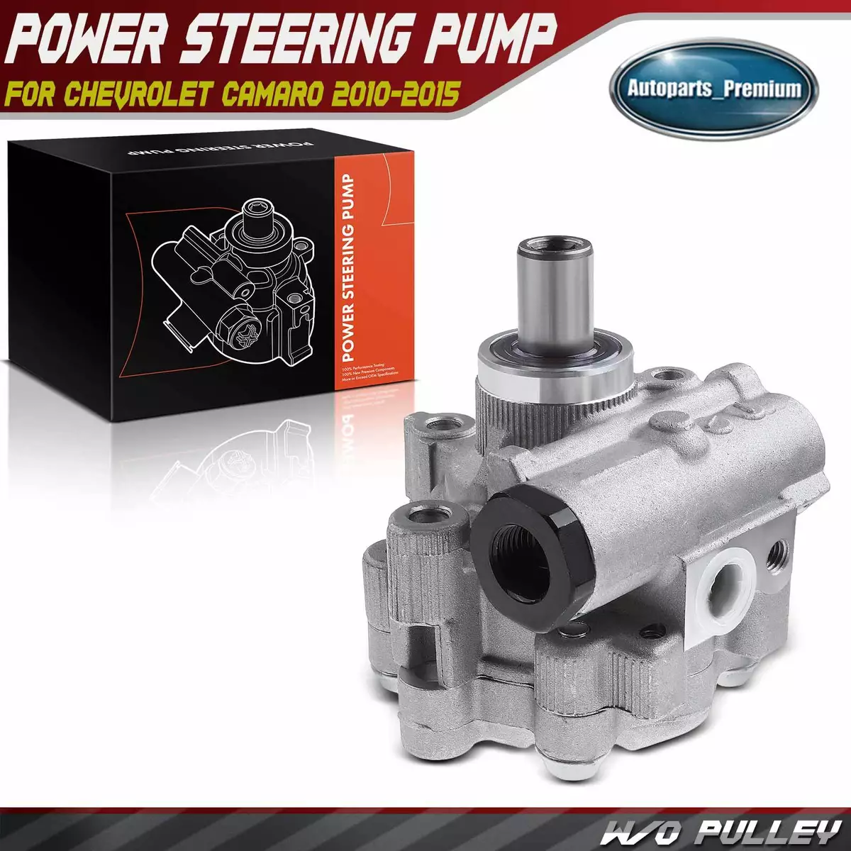 Power Steering Pump for Chevrolet Camaro 2010 2011 2012 2013 2015